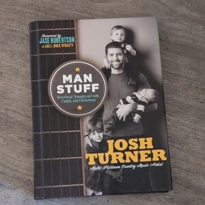 Man Stuff Book Black Cover